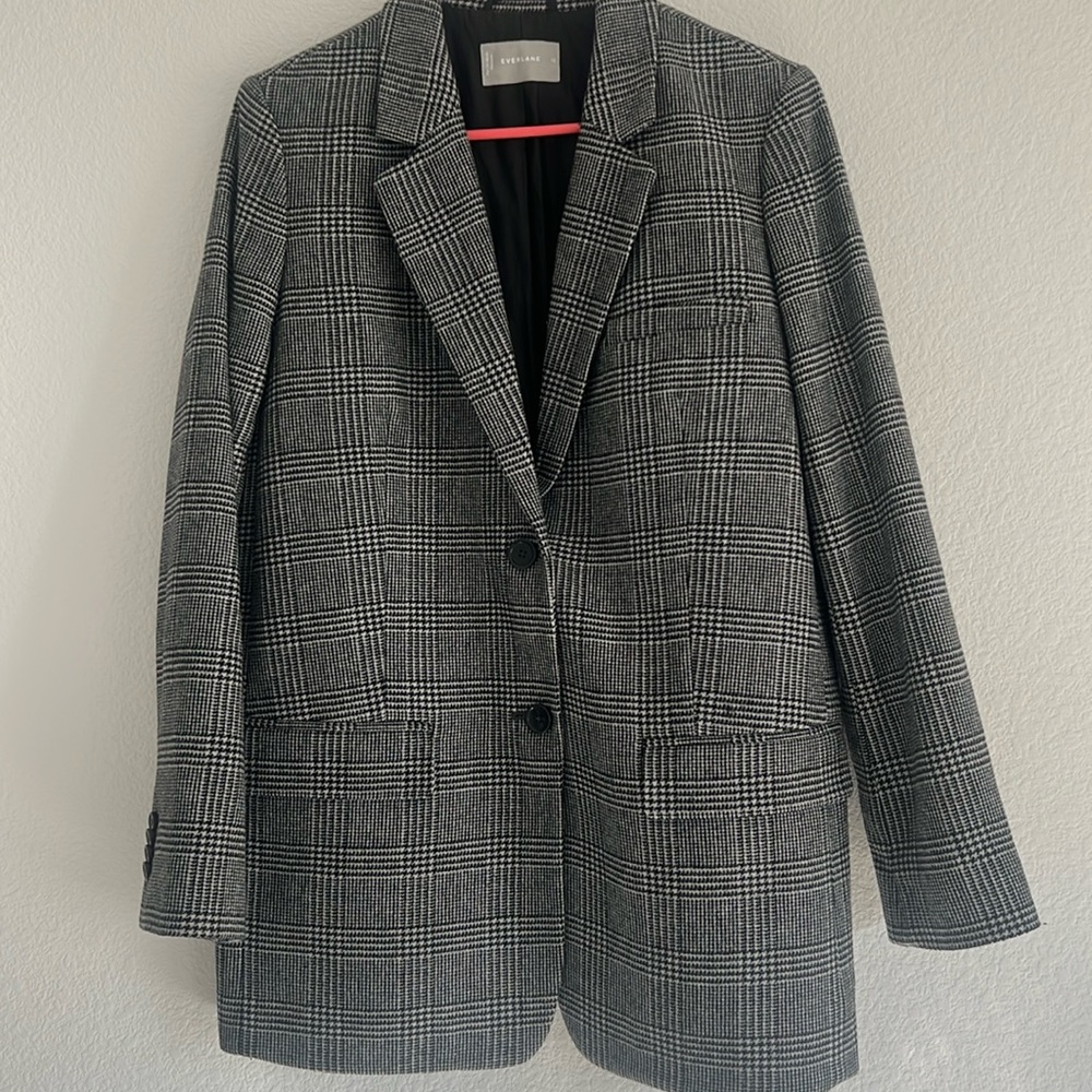 Wool Everlane Blazer (plaited)